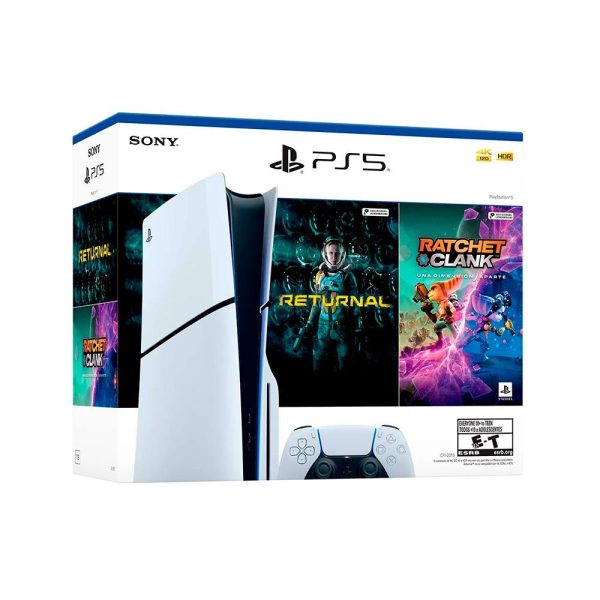 PS5 HW 2015 Bundle Latam Digital + PS5 Returnal (voucher) + PS5 Ratchet (voucher) - Imagen 4