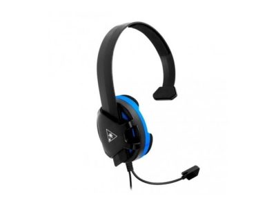 Audífonos Gaming alámbrico con micrófono Turtle Beach Recon color negro, para PlayStation PS4, Jack 3.5mm