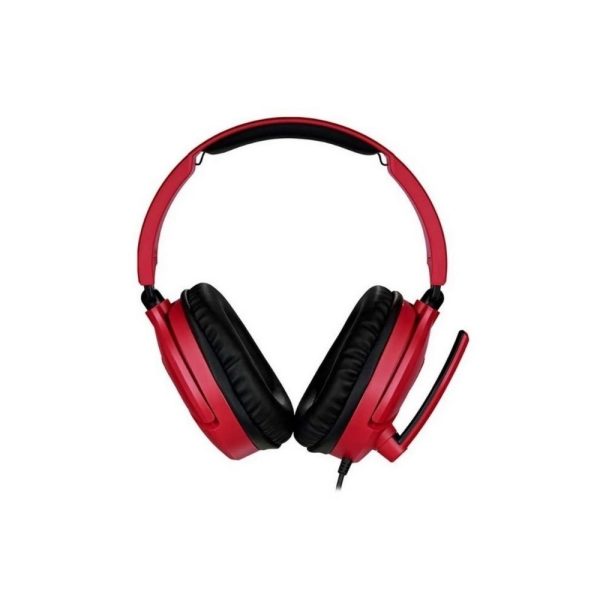 Audífonos Gaming Alámbricos de Diadema con micrófono, Turtle Beach Recon para PlayStation PS4 Recon 70P, color Midnight Red, Jack 3.5mm - Imagen 3