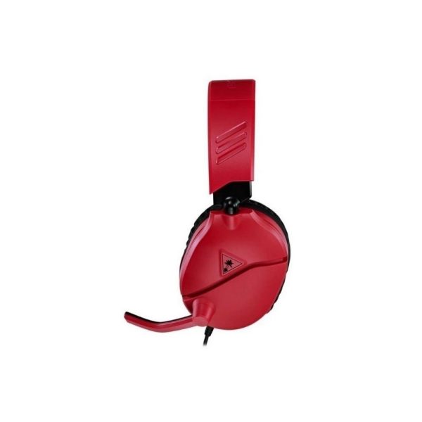 Audífonos Gaming Alámbricos de Diadema con micrófono, Turtle Beach Recon para PlayStation PS4 Recon 70P, color Midnight Red, Jack 3.5mm - Imagen 4