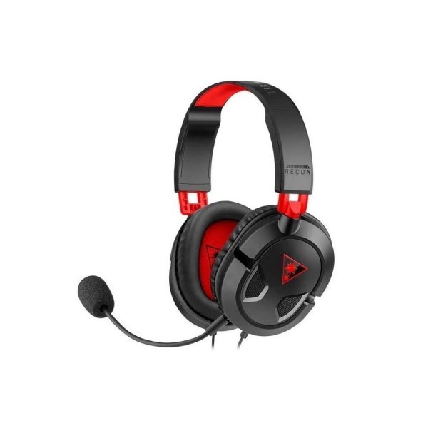 Audífonos Gaming alambricos de diadema con micrófono, para PC, Turtle Beach Recon, PC Ear Force Recon 50, Color Negro, Plug 3.5mm - Imagen 4