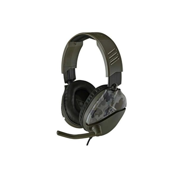 Audifono de Diadema para Gaming Turtle Beach Recon para consola PlayStation 4 PS4 Recon 70P Verde Camuflado Jack 3.5mm