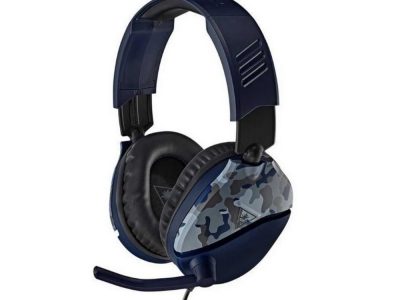 Audifono de Diadema para Gaming Turtle Beach Recon para consola PlayStation 4 PS4 Recon 70P Azul Camuflado Jack 3.5mm