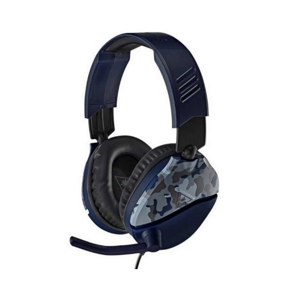 Audifono de Diadema para Gaming Turtle Beach Recon para consola PlayStation 4 PS4 Recon 70P Azul Camuflado Jack 3.5mm