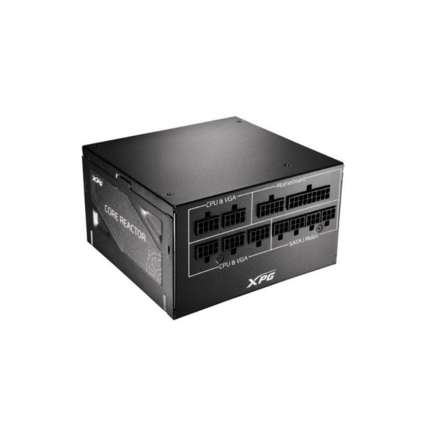Fuente de poder gamer XPG by ADATA CORE REACTOR  / 750 Watts / Certificada 80 Plus Gold / Modular