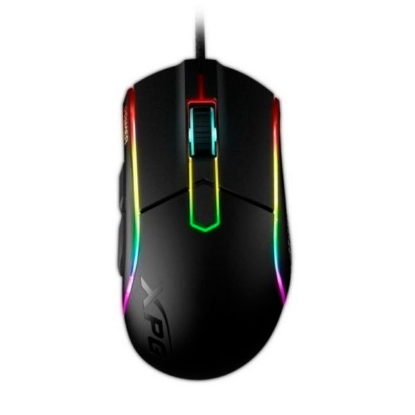 Mouse gamer XPG by Adata, sensor flexible, RGB, color negro