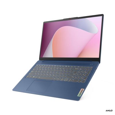 Portátil Lenovo IP Slim 3 15ABR8 AMD Ryzen 7 5825U 15,6 Pulgadas FHD Memoria 16GB Estado Solido 512GB Windows 11 Home Color Azul
