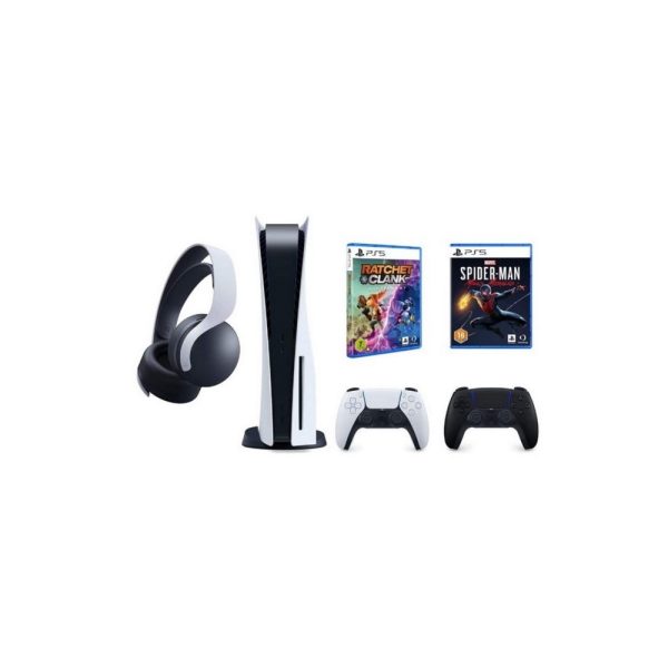 PS5 HW 1115 STANDARD + PS5 DUALSENSE + PS5 COD + PS5 SPIDERMAN + PS5 RATCHET + PS5 REMOTE - Imagen 3