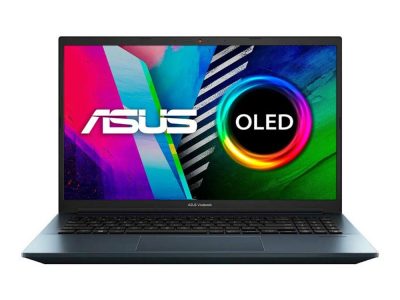 Computador portátil Asus M3500QA-L1224  AMD R7 5800H, 15.6 FHD oled, 16GB, 512 SSD, Without OS, Color Quiet Blue.