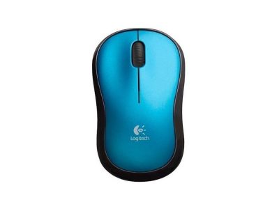 Mouse M185 Optico Logitech Inalámbrico Receptor USB Azul
