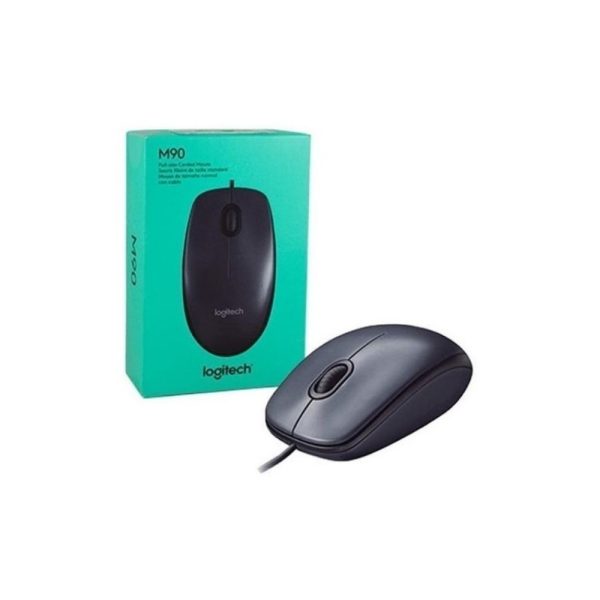 Mouse LOGITECH M90 Alámbrico Usb Compatible Win Y Mac COLOR Negro - Imagen 4