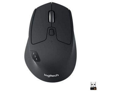 Mouse LOGITECH Triathlon M720 negro