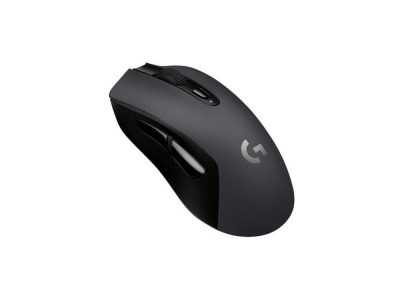MOUSE G603 LIGHTSPEED Logitech Gaming Inalámbrico Receptor USB 12000DPI Compatible Win-Mac Sensor HERO16K 6Botones Programables RGB Lightsybc Garantía 2Años-NEGRO