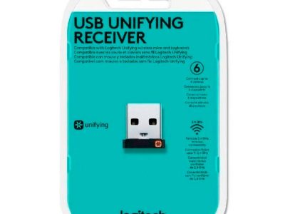 Receptor USB LOGITECH Para Mouse Teclados y Combos COLOR Negro