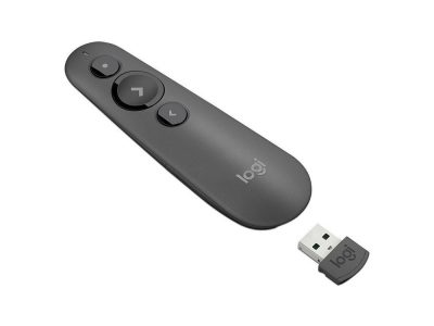 Control remoto Logitech R500 para presentaciones - 3 botones