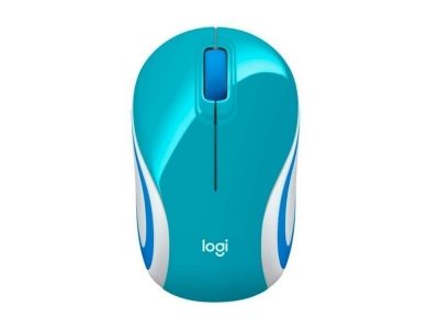 Mini Mouse M187 Logitech Inalámbrico Receptor Usb Verde