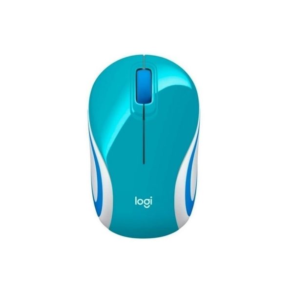 Mini Mouse M187 Logitech Inalámbrico Receptor Usb Verde