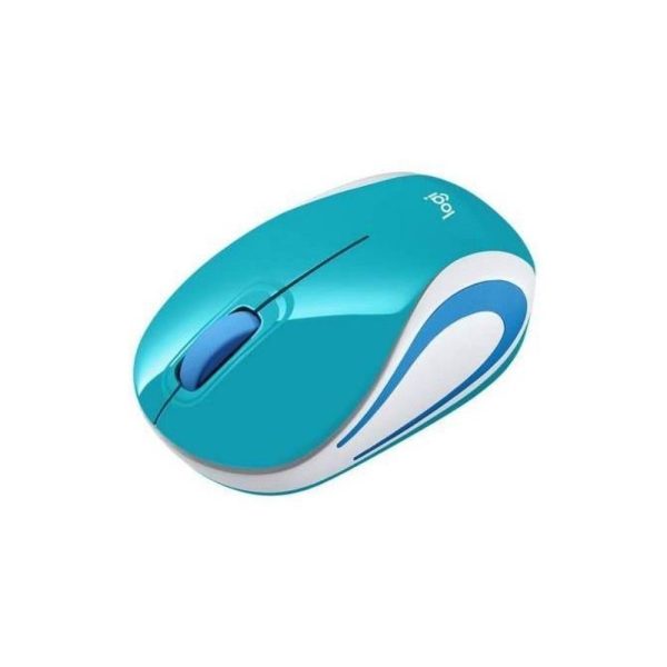 Mini Mouse M187 Logitech Inalámbrico Receptor Usb Verde - Imagen 4
