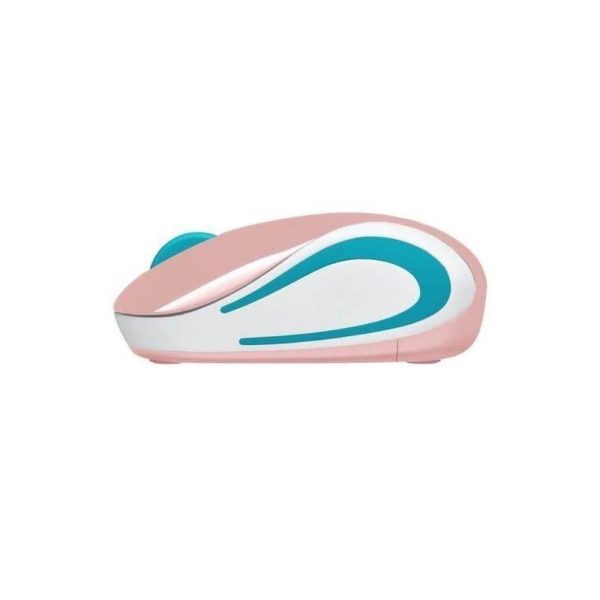 Mini Mouse M187 Logitech Inalámbrico Receptor Usb Rosado - Imagen 3