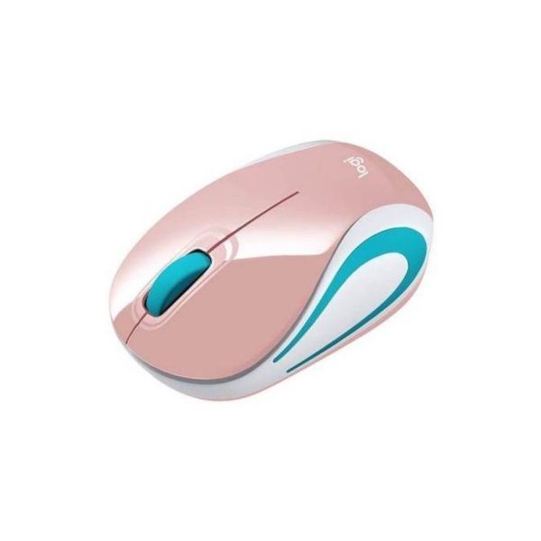 Mini Mouse M187 Logitech Inalámbrico Receptor Usb Rosado - Imagen 4