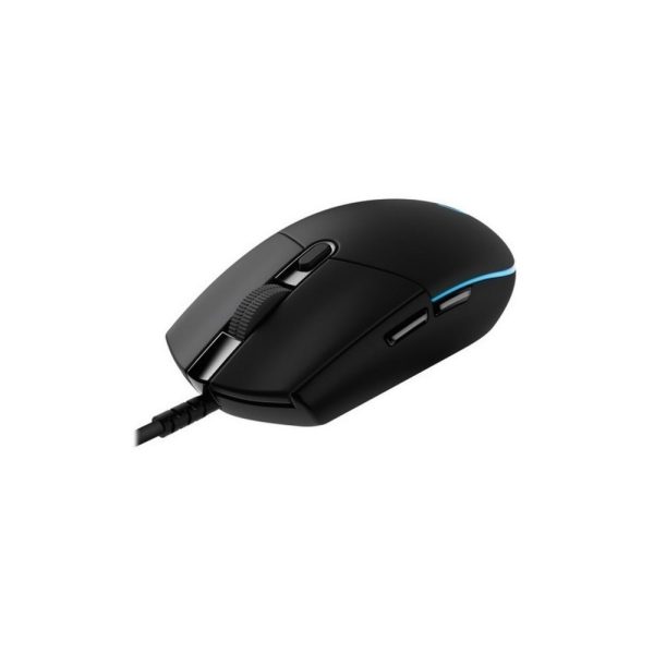 MOUSE G PRO ESPORTS Logitech Gaming Alámbrico USB 16000DPI Compatible Win-Mac Sensor HERO16K 6Botones Programables RGB Lightsync G HUB Garantía 2Años-NEGRO