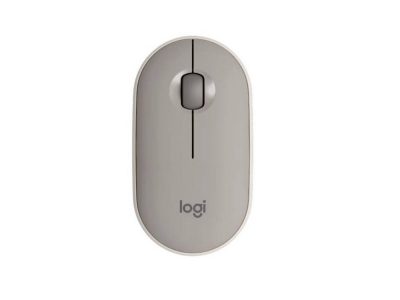Pop Mouse LOGITECH Inalambrico With Emoji COLOR Almendra