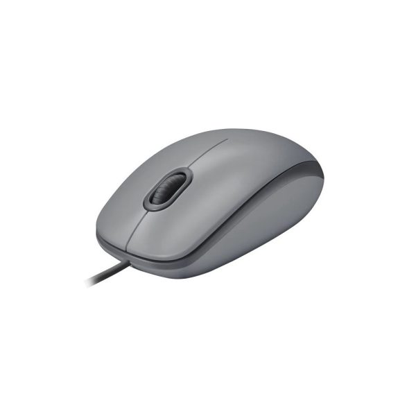 Mouse LOGITECH Con Cable Usb M110 Silent COLOR Silver - Imagen 4