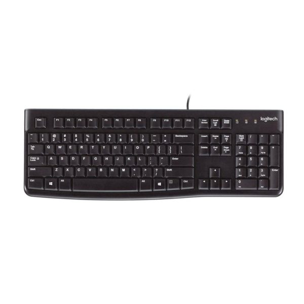 Teclado LOGITECH K120 QWERTY COLOR  Negro - Imagen 3