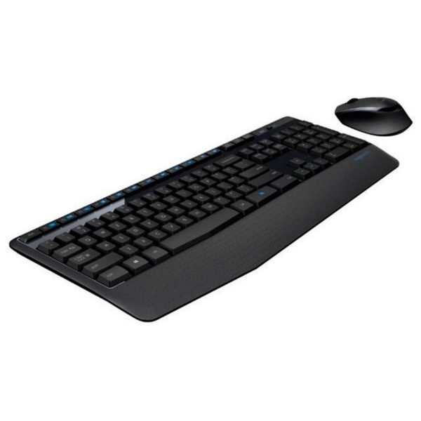 Combo LOGITECH  Teclado y Mouse MK345 Español Inalámbrico Receptor USB Negro - Imagen 3