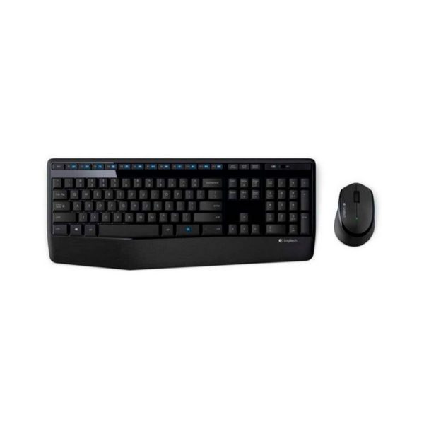 Combo LOGITECH  Teclado y Mouse MK345 Español Inalámbrico Receptor USB Negro - Imagen 4