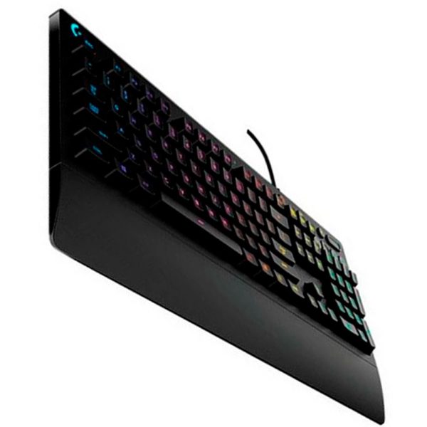 Teclado G213 prodigy logitech gaming ingles alámbrico USB RGB lightsync color negro - Imagen 3