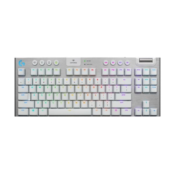 Teclado LOGITECH G915 Gaming COLOR Blanco