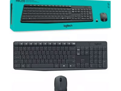 Kit Teclado Y Mouse LOGITECH Silencioso  MK295 COLOR Negro