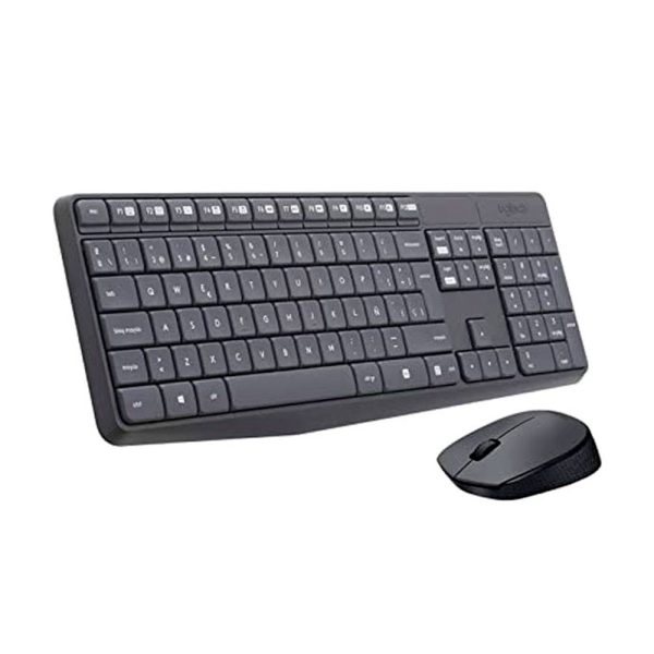 Kit Teclado Y Mouse LOGITECH Silencioso  MK295 COLOR Negro - Imagen 3