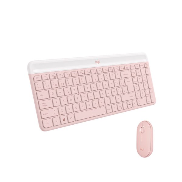COMBO TECLADO-MOUSE Wireless MK470 ROSA (LAT/MX ESP) - Imagen 3