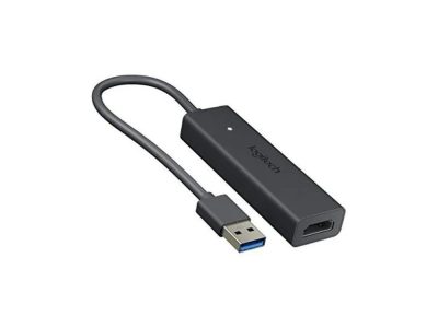 SCREEN SHARE Logitech Corporativo HDMI Una Forma Rápida, Sencilla y Asequible De Compartir Contenido En Salas De Conferencias y Reuniones Online Garantía 2Años-NEGRO