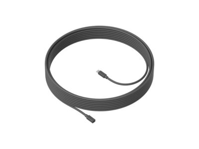 Cable LOGITECH Para Microfono Camara Meetup COLOR Negro