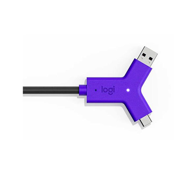 Cable LOGITECH SWYTCH  USB tipo A y tipo C - Imagen 3