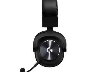 DIADEMA G PRO Logitech Gaming Alámbrico Plug3.5mm/USB Multiplataforma Sonido Digital Micrófono Extraíble Cable 2Metros Transductores PRO-G Aislamiento de Ruido Garantía 2Años-NEGRO