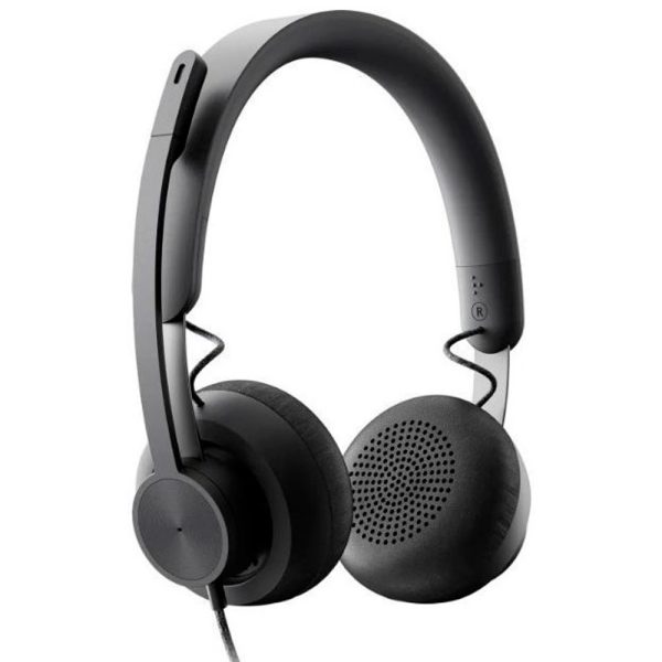 Diadema LOGITECH Zone Wired- negro - Imagen 3