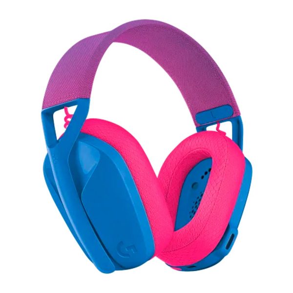 Diadema LOGITECH G435 Gaming Inalambricos Con Usb portable COLOR Azul Y Rosado - Imagen 3