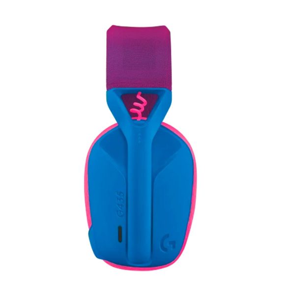 Diadema LOGITECH G435 Gaming Inalambricos Con Usb portable COLOR Azul Y Rosado - Imagen 5