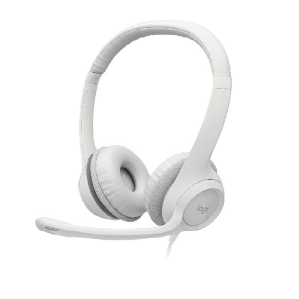 Diadema LOGITECH H390 USB color blanco - Imagen 3