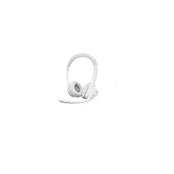 Diadema LOGITECH H390 USB color blanco - Imagen 4