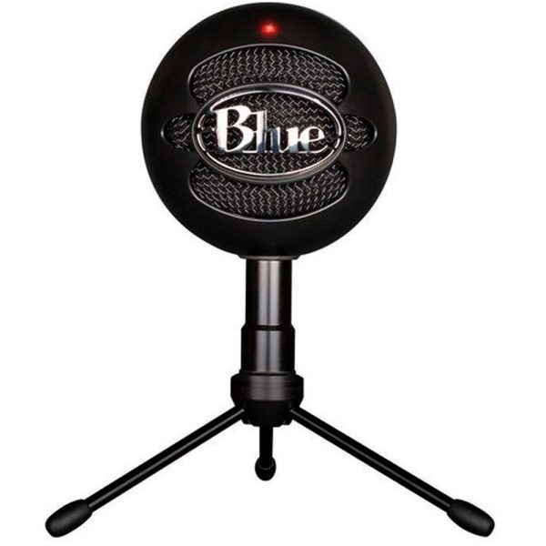 Microfono profesional logitech blue snowball negro usb