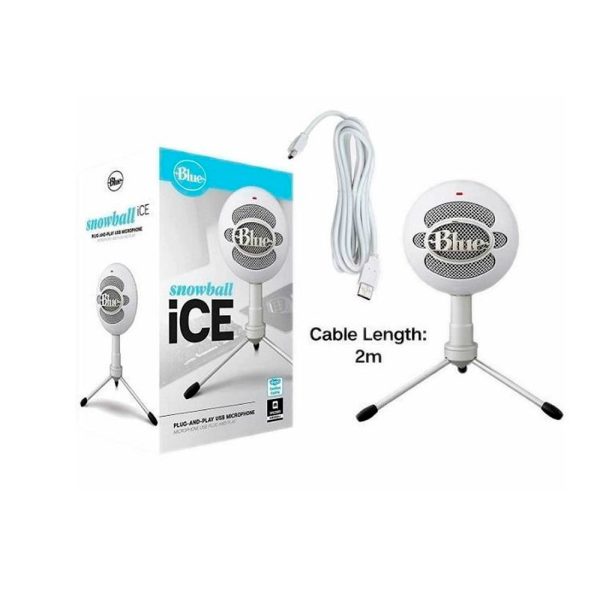 Micrófono logitech Snowball Ice Blanco - Imagen 5