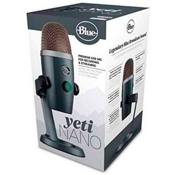 Micrófono profesional logitech Yeti Nano Gris - Imagen 4
