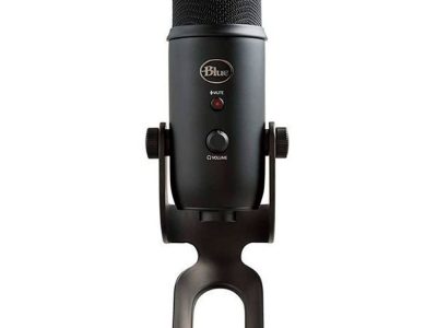 Microfono logitech Yeti USB-Blackout Edition