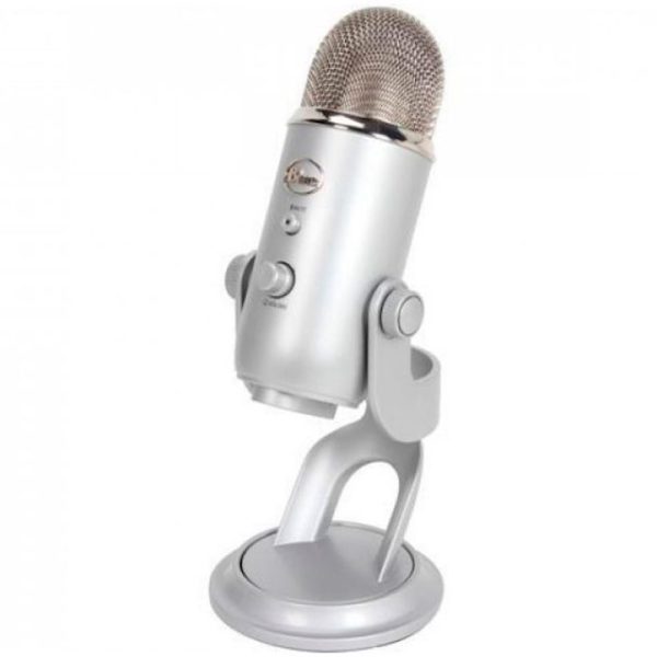 Microfono LOGITECH Yeti COLOR Gris Plateado - Imagen 4
