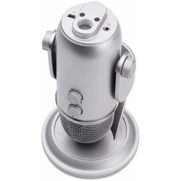 Microfono LOGITECH Yeti COLOR Gris Plateado - Imagen 5
